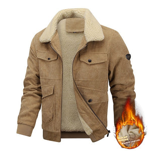 Warm Thicken Cotton Coat Men's Clothing