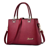 Leather Handbag Female Luxury Pu Female Bags