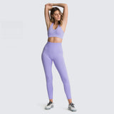 Seamless Gym Set Woman Sportswear