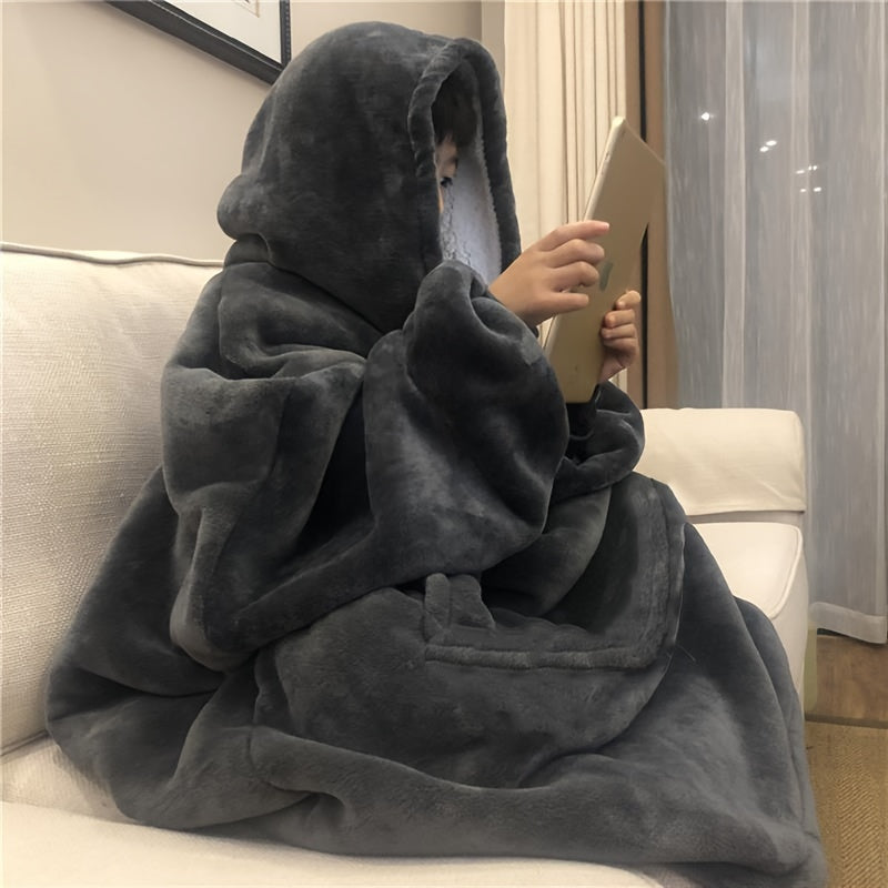 Cozy Oversized Hoodie Blanket - Ultra Soft