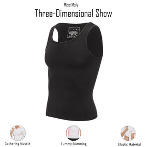 Men Slimming Body Shaper Belly Control Shapewear Man Shapers Modeling Underwear Waist Trainer Corrective Posture Vest Corset