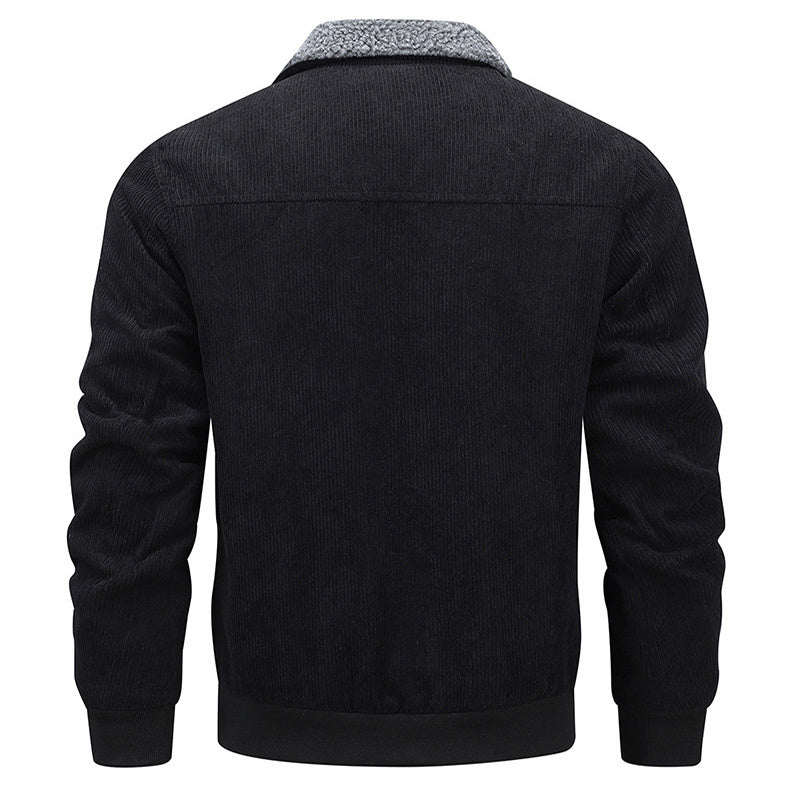 Warm Thicken Cotton Coat Men's Clothing