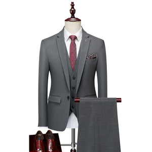 Men's Three-pieces Slim business fit