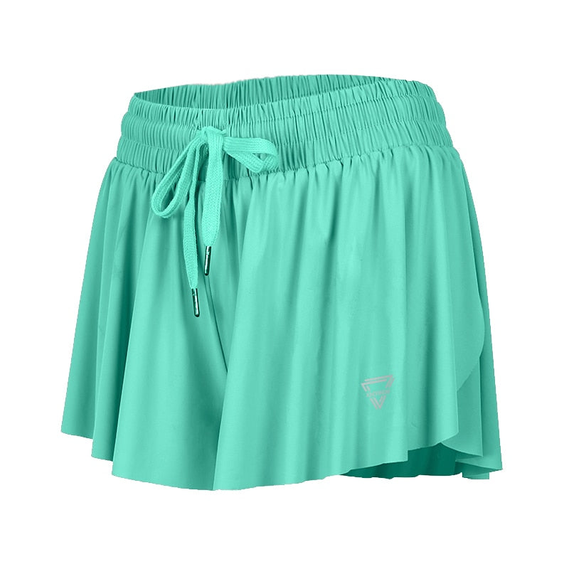 Women's Sports Running Yoga Gym Shorts