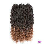 20 Inch Faux Locs Crochet Hair Extensions