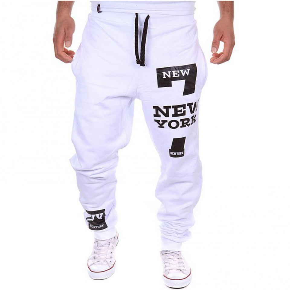 Men Casual Jogger Number 7 Pants