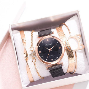 Fashion 5pcs Set Women Watches