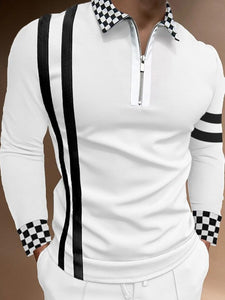 Men's Long Sleeve Polo Shirts