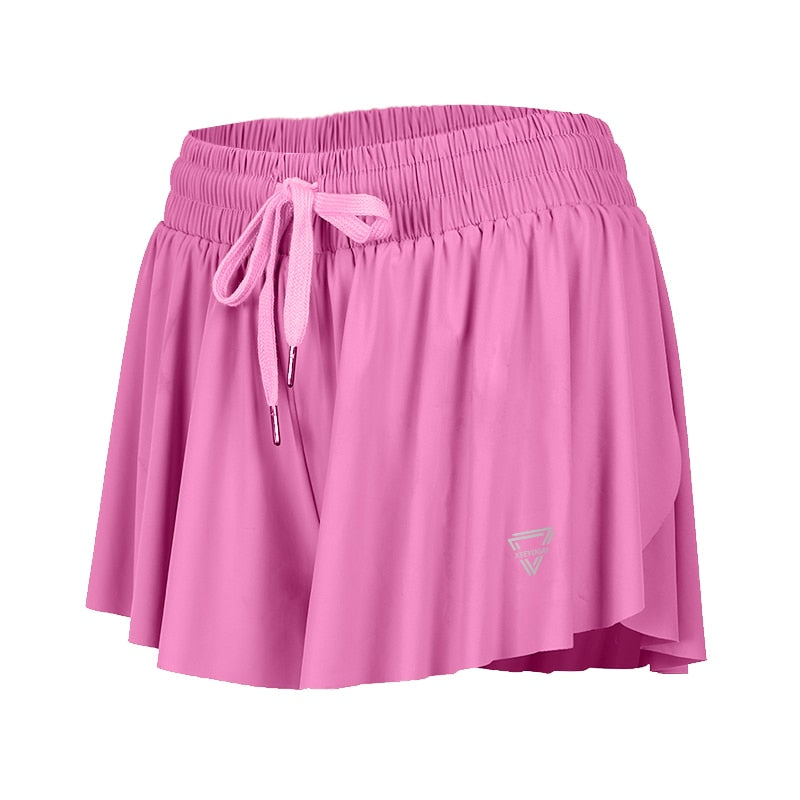 Women's Sports Running Yoga Gym Shorts