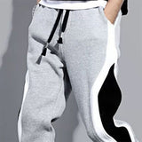 Pants Men Hip Hop Color Matching