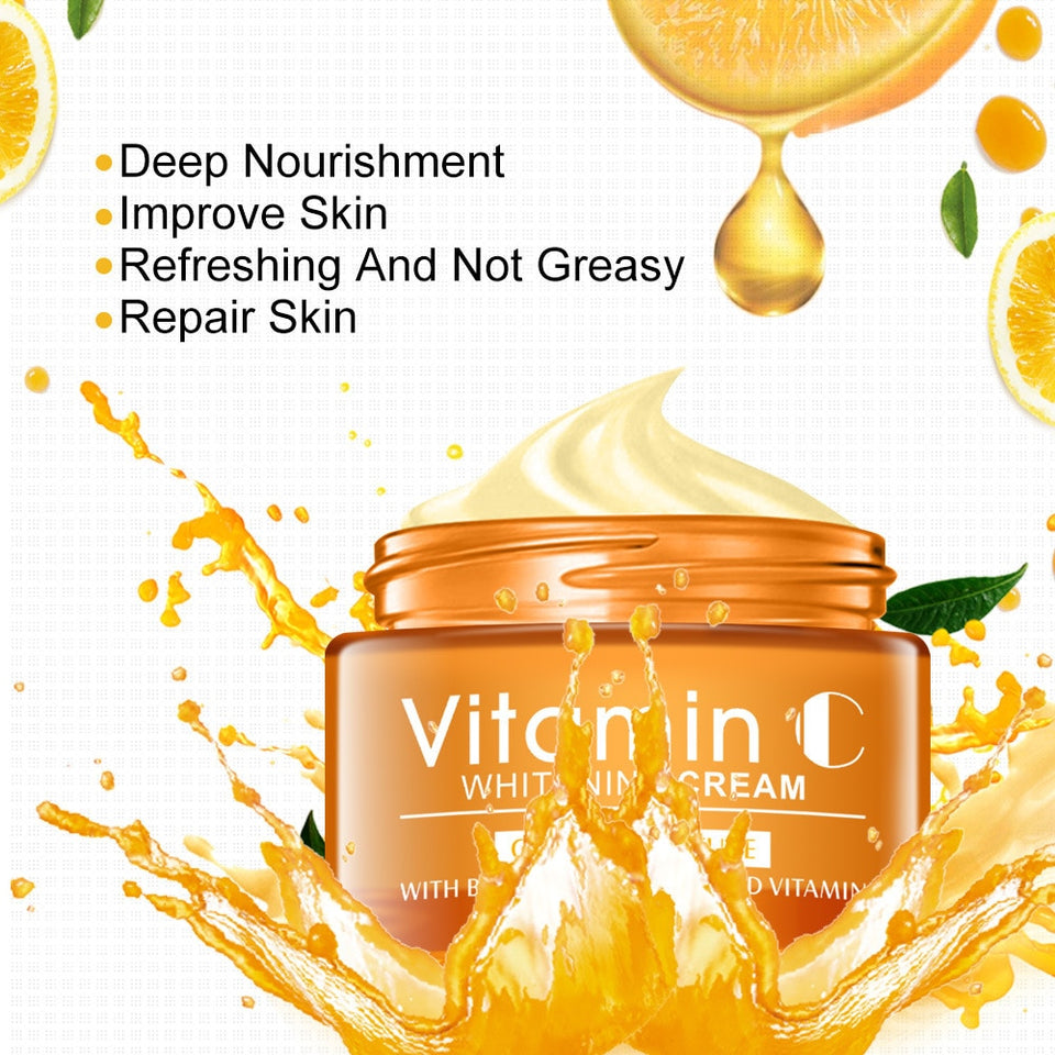 Vitamin C Skin Care Sets Whitening Cream