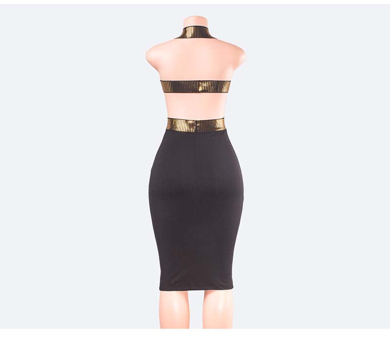 Women Backless Dress