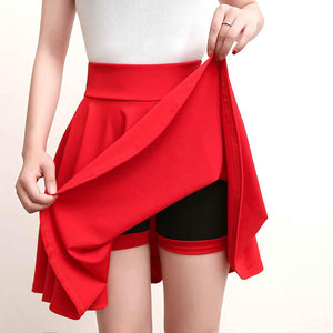 Shorts High Waist Skirt Female