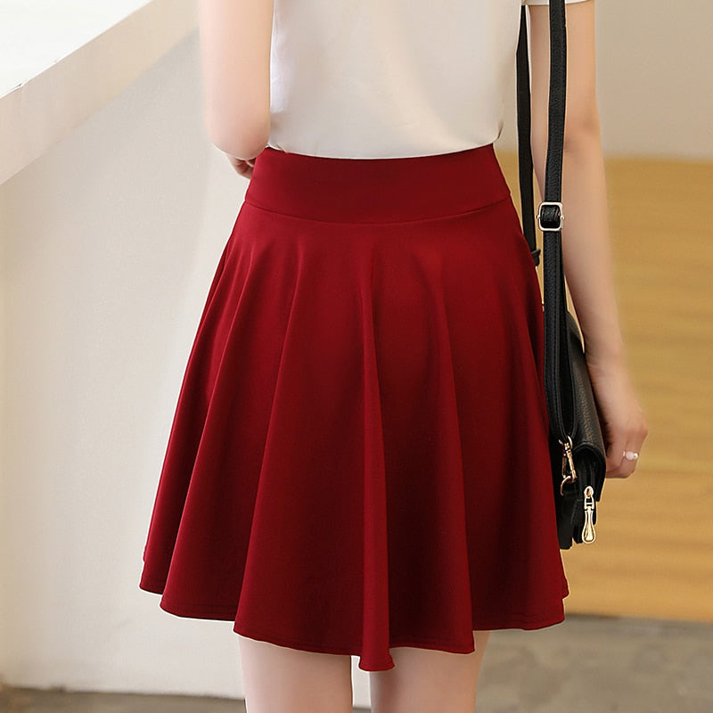 Shorts High Waist Skirt Female