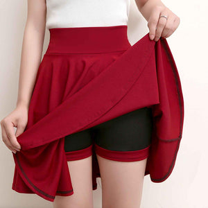 Shorts High Waist Skirt Female