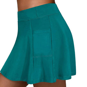 Women's Sport Tennis Skirts With Pockets