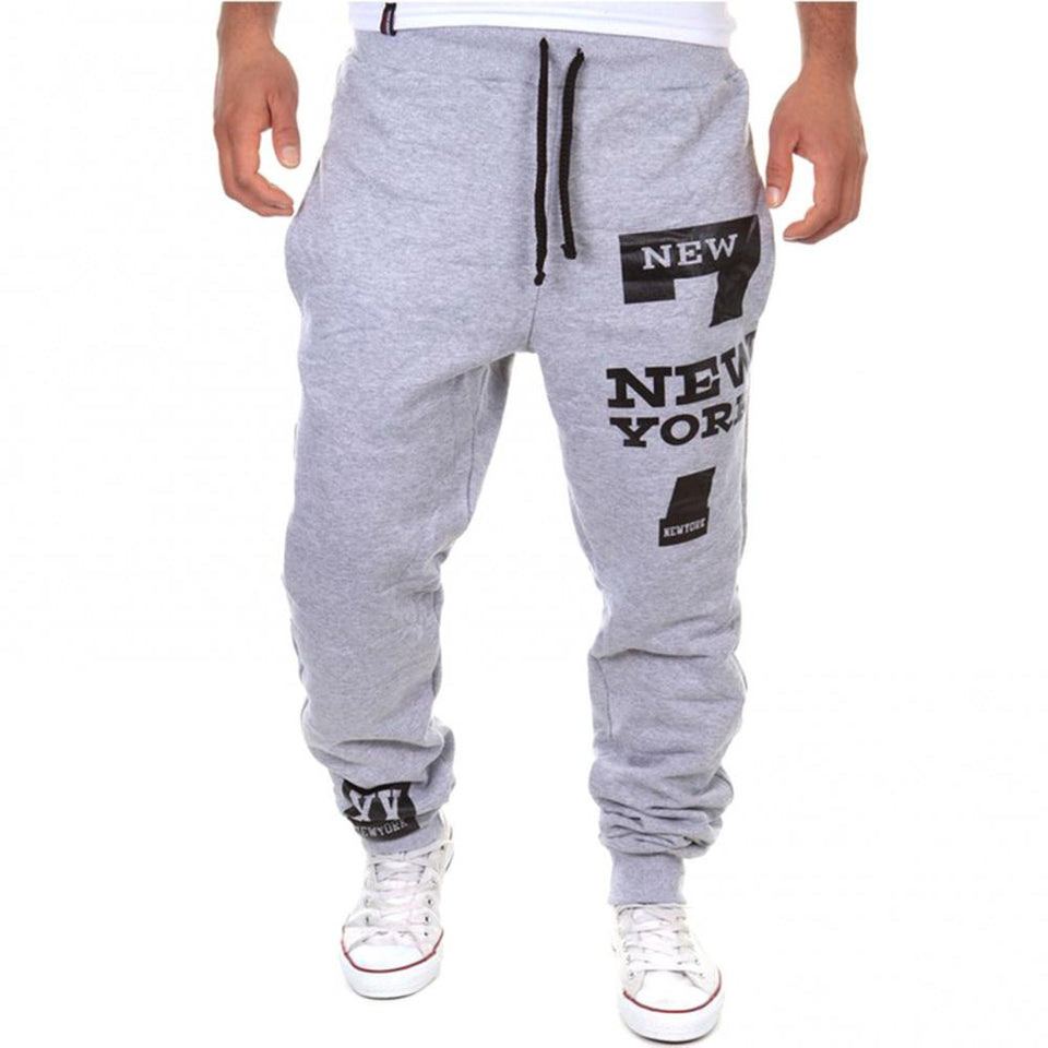 Men Casual Jogger Number 7 Pants