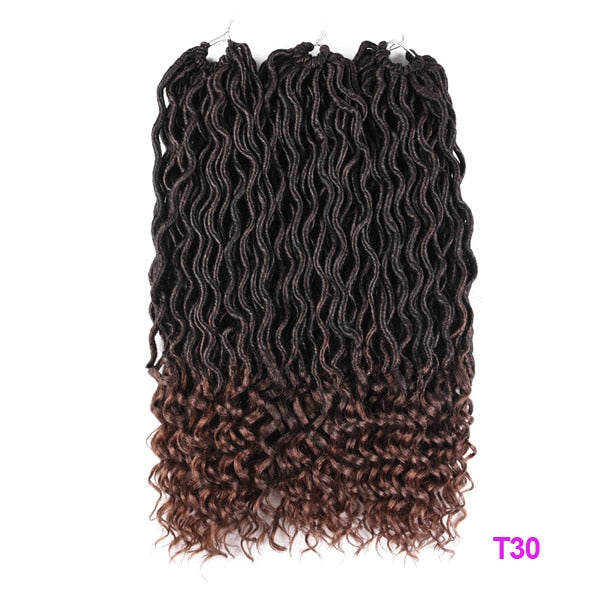 20 Inch Faux Locs Crochet Hair Extensions