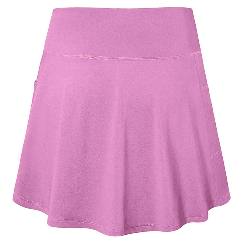 Women's Sport Tennis Skirts With Pockets