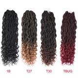 20 Inch Faux Locs Crochet Hair Extensions