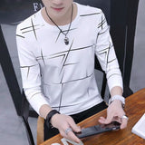 T Shirt Men Autumn Long Sleeve