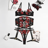 Women Luxury Brief Sets Lace Outfits